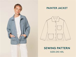 Wardrobe By Me snitmønster - Painter Jacket Unisex